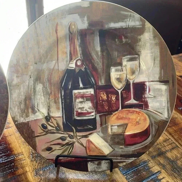 Sakura Collection Wine Display Plates Set-1 - Picture 2 of 4